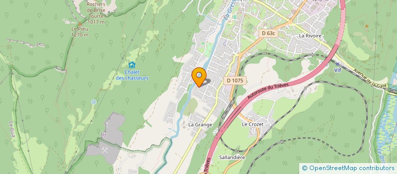 localisation de l'entreprise MONSIEUR FRANCK GALLEGO  VIF