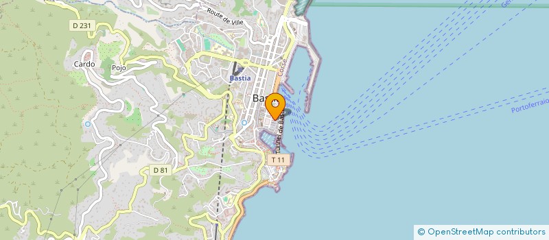 localisation de l'entreprise MONSIEUR FRANCK GALLIGANI à BASTIA