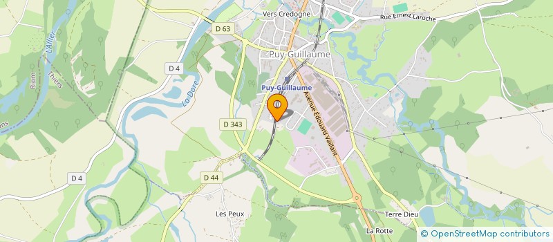 localisation de l'entreprise MONSIEUR FRANCK GALLOT  PUY-GUILLAUME