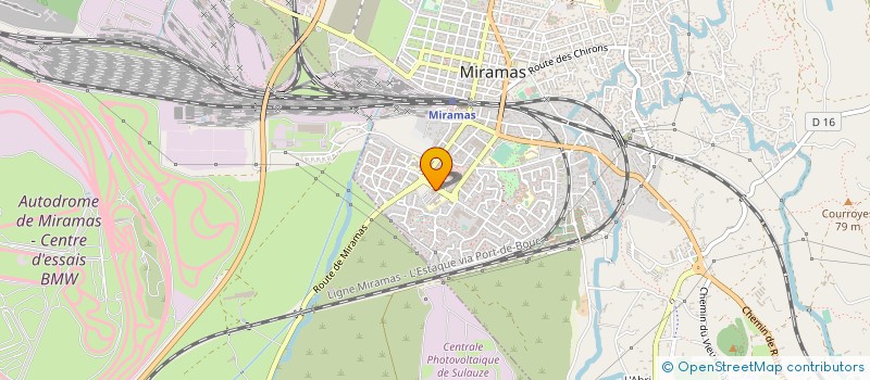 localisation de l'entreprise MONSIEUR FRANCK GAMBINA à MIRAMAS