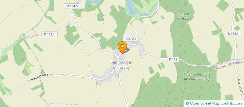 localisation de l'entreprise MONSIEUR FRANCK GANDON à SAINT-ANGE-ET-TORCAY
