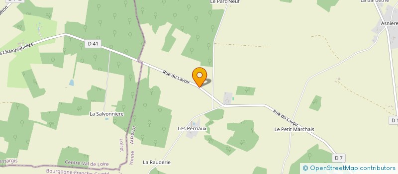 localisation de l'entreprise MONSIEUR FRANCK GARCONNAT  CHAMPIGNELLES