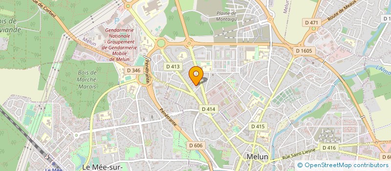 localisation de l'entreprise MONSIEUR FRANCK GARCONNET à MELUN