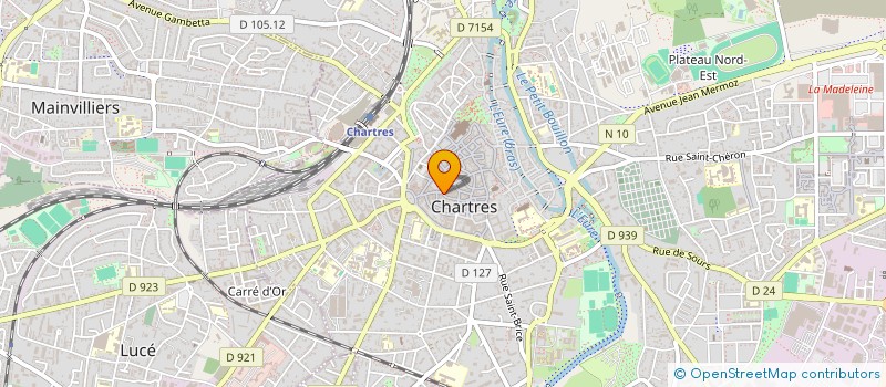 localisation de l'entreprise MONSIEUR FRANCK GARDE à CHARTRES