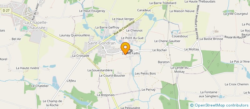 localisation de l'entreprise MONSIEUR FRANCK GARNIER  LANGOUET