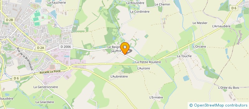 localisation de l'entreprise MONSIEUR FRANCK GASNIER à LE POIRE-SUR-VIE