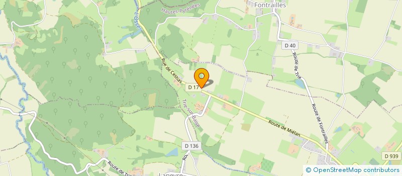 localisation de l'entreprise MONSIEUR FRANCK GATTONE  LUBRET-SAINT-LUC