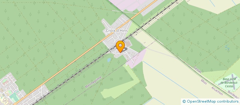 localisation de l'entreprise MONSIEUR FRANCK GAUTHIER  MARCHEPRIME