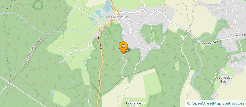 localisation de l'entreprise MONSIEUR FRANCK GAUTIER à LES MESNULS