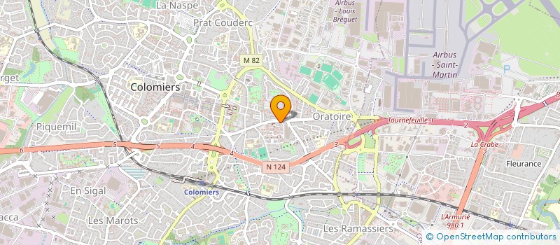 localisation de l'entreprise MONSIEUR FRANCK GAYIBOR à COLOMIERS