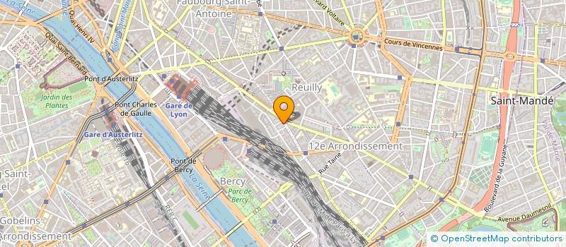 localisation de l'entreprise MONSIEUR FRANCK GAZAVE à PARIS