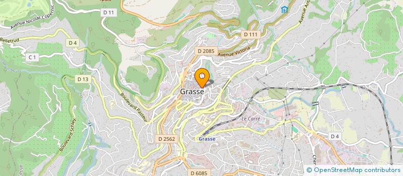 localisation de l'entreprise MONSIEUR FRANCK GAZENGEL à GRASSE