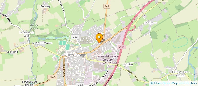 localisation de l'entreprise MONSIEUR FRANCK GAZEUX  VILLERS-BOCAGE