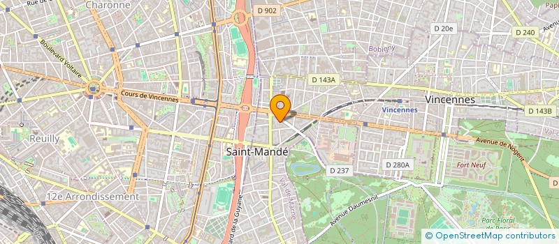 localisation de l'entreprise MONSIEUR FRANCK GEMPEK à SAINT-MANDE