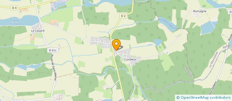 localisation de l'entreprise MONSIEUR FRANCK GENILLON  MONTLUEL