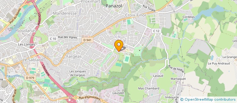 localisation de l'entreprise MONSIEUR FRANCK GENIN à PANAZOL