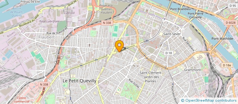 localisation de l'entreprise MONSIEUR FRANCK GEOFFROY  ROUEN