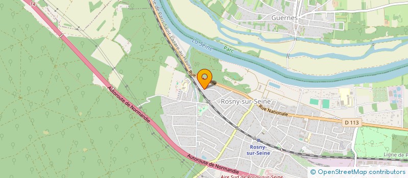 localisation de l'entreprise MONSIEUR FRANCK GERARD  ROSNY-SUR-SEINE