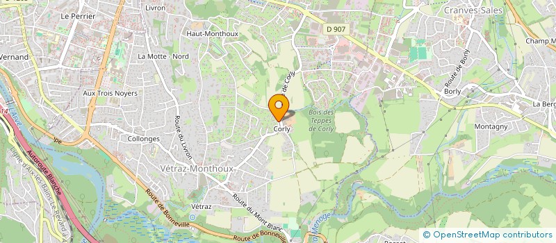 localisation de l'entreprise MONSIEUR FRANCK GEROSA  VETRAZ-MONTHOUX