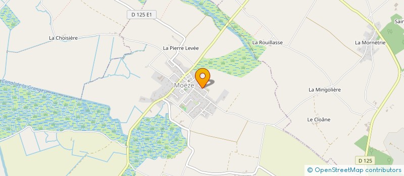 localisation de l'entreprise MONSIEUR FRANCK GEROUVILLE  MOEZE