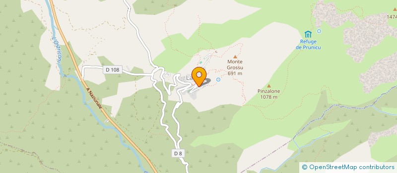 localisation de l'entreprise MONSIEUR FRANCK GHERARDI  LAMA