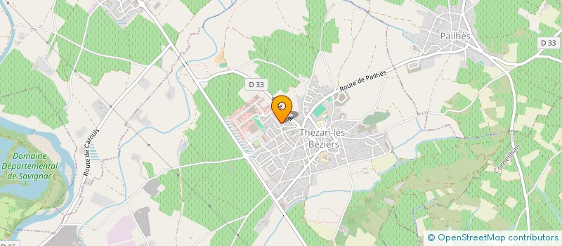 localisation de l'entreprise MONSIEUR FRANCK GIRARD à THEZAN-LES-BEZIERS