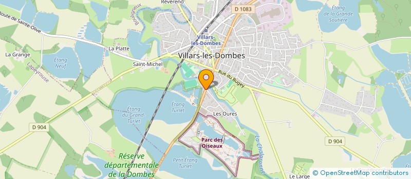 localisation de l'entreprise MONSIEUR FRANCK GIRARD à VILLARS-LES-DOMBES