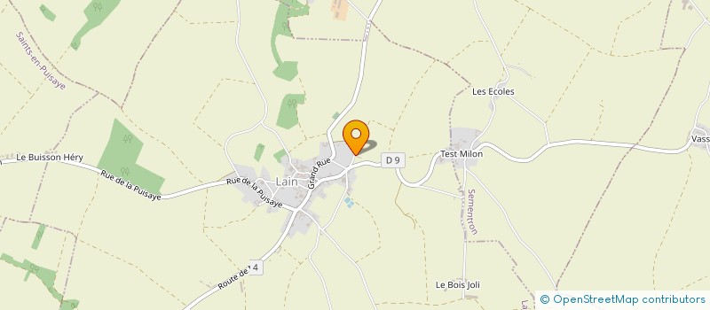 localisation de l'entreprise MONSIEUR FRANCK GIRARDOT  LAIN