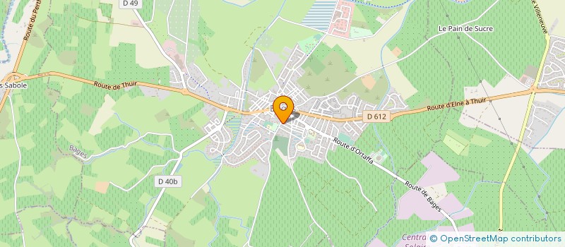 localisation de l'entreprise MONSIEUR FRANCK GIROD  BAGES