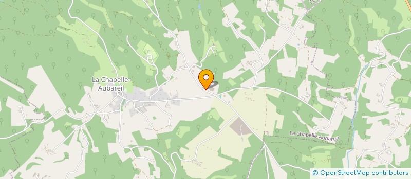 localisation de l'entreprise MONSIEUR FRANCK GIROGUY  LA CHAPELLE-AUBAREIL