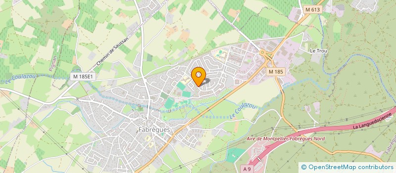 localisation de l'entreprise MONSIEUR FRANCK GIROUSSENS à FABREGUES