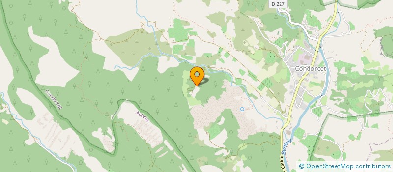 localisation de l'entreprise MONSIEUR FRANCK GIULIANI  CONDORCET