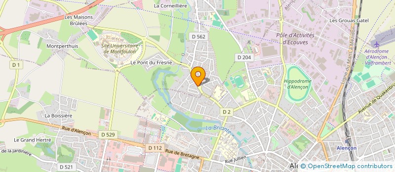 localisation de l'entreprise MONSIEUR FRANCK GLATIGNY à DAMIGNY