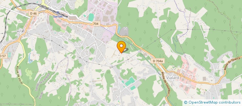 localisation de l'entreprise MONSIEUR FRANCK GLEYZAL à SARLAT-LA-CANEDA