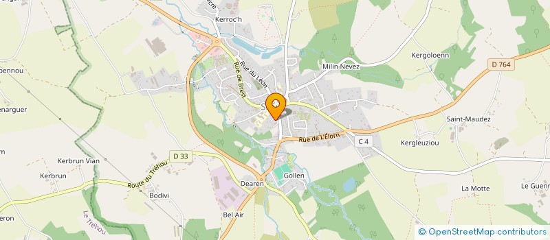 localisation de l'entreprise MONSIEUR FRANCK GOASGUEN  SIZUN