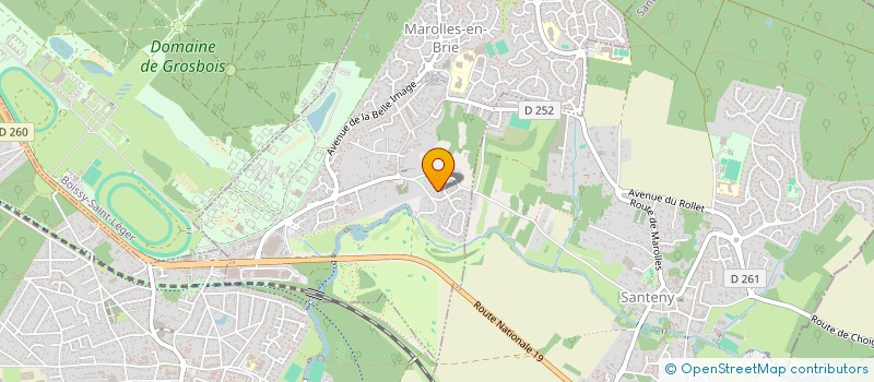 localisation de l'entreprise MONSIEUR FRANCK GOHIER  MAROLLES-EN-BRIE