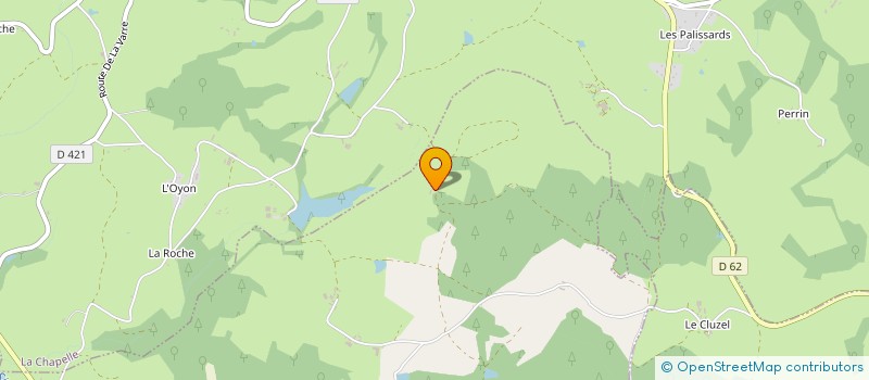 localisation de l'entreprise MONSIEUR FRANCK GONACHON  FERRIERES-SUR-SICHON