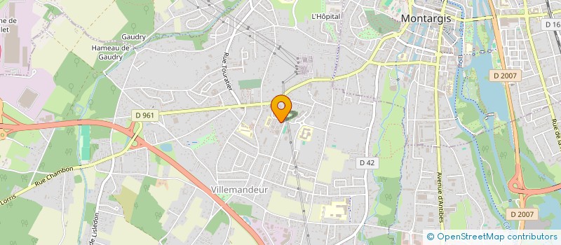 localisation de l'entreprise MONSIEUR FRANCK GORJUX à VILLEMANDEUR