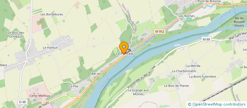 localisation de l'entreprise MONSIEUR FRANCK GOUAS  CINQ-MARS-LA-PILE