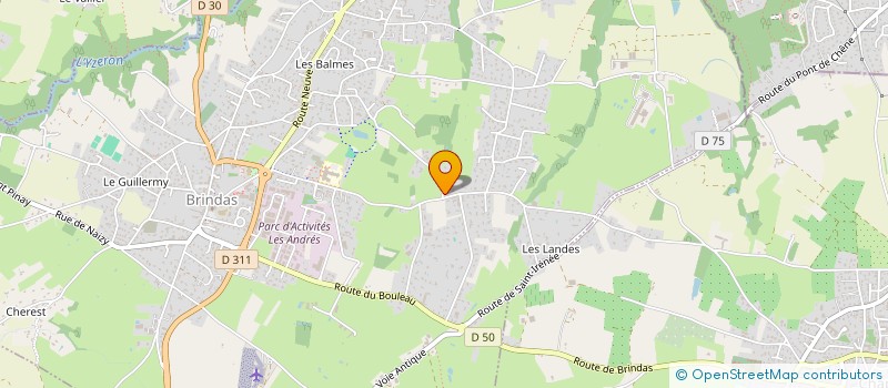 localisation de l'entreprise MONSIEUR FRANCK GOULY à BRINDAS