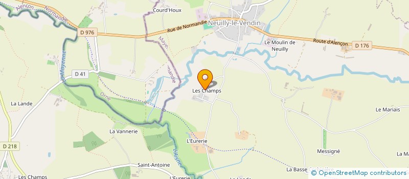 localisation de l'entreprise MONSIEUR FRANCK GOUPIL à MADRE