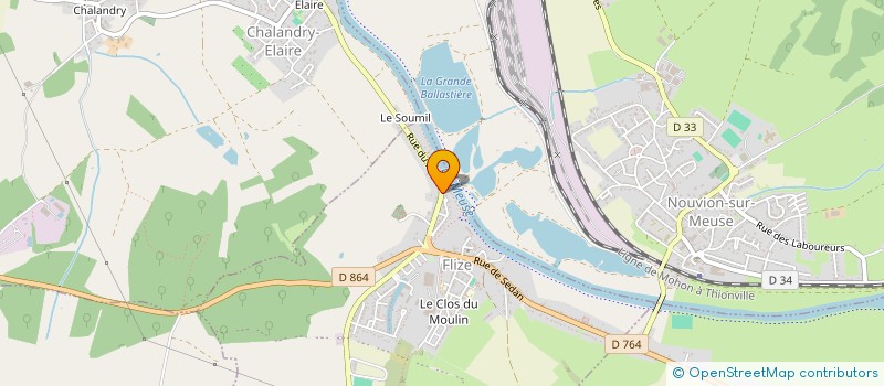 localisation de l'entreprise MONSIEUR FRANCK GOUSSIN à BOULZICOURT