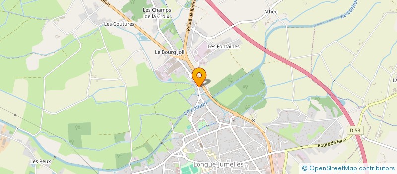 localisation de l'entreprise MONSIEUR FRANCK GRANZY à LONGUE-JUMELLES