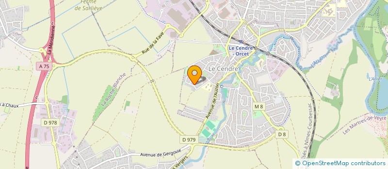 localisation de l'entreprise MONSIEUR FRANCK GRIFFON à COURNON-D'AUVERGNE