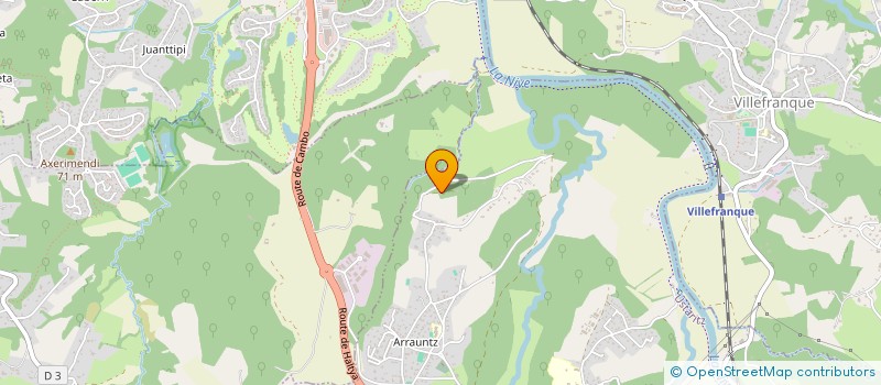 localisation de l'entreprise MONSIEUR FRANCK GROELLY  USTARITZ