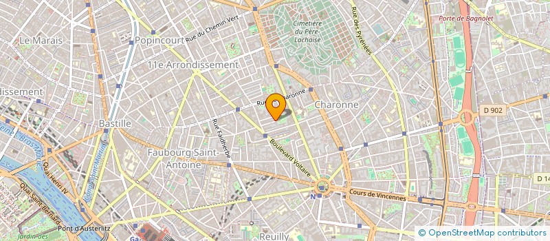 localisation de l'entreprise MONSIEUR FRANCK GROISIL  PARIS