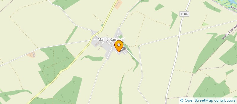 localisation de l'entreprise MONSIEUR FRANCK GRUMETZ  MAILLY-RAINEVAL