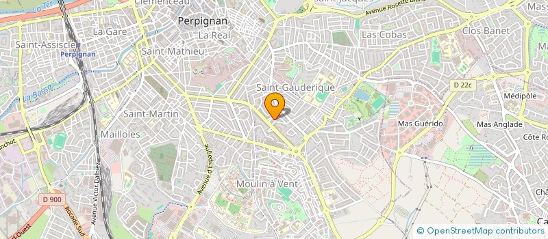 localisation de l'entreprise MONSIEUR FRANCK GUARDIOLA à PERPIGNAN
