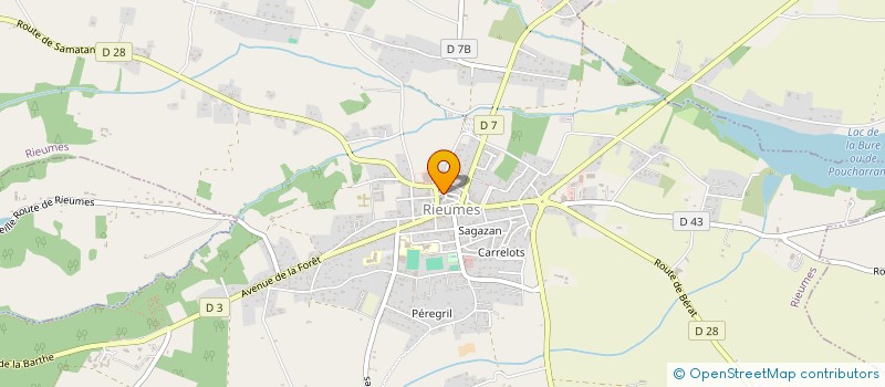 localisation de l'entreprise MONSIEUR FRANCK GUEDES  BERAT