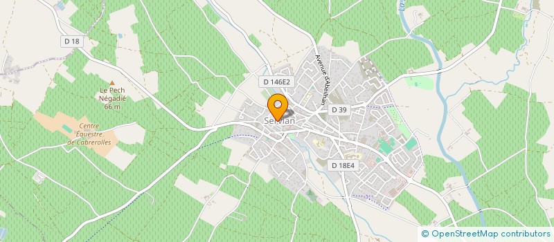 localisation de l'entreprise MONSIEUR FRANCK GUELPA  ALIGNAN-DU-VENT